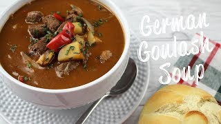 German Goulash Soup [upl. by Wiggins]