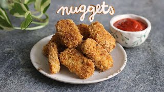 NUGGETS VEGANI  Ricetta facilissima e veloce  Anche senza glutine [upl. by Azalea]