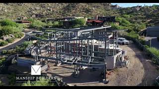 Sunset Canyon  Structural Steel Progress  Manship Builders Inc [upl. by Treborsemaj]