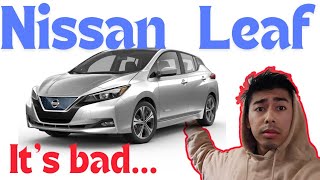 Test Driving the Nissan Leaf Is It Worth the High Price MAYBE [upl. by Leyes]