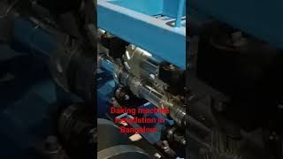 Daking machine installation in Bangalore [upl. by Byrann]