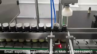 Automatic Syrup Filling Machine  Automatic servo based filling machine  Liquid Filling Machine [upl. by Ahtikal645]