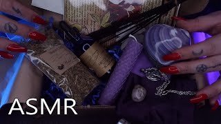 ASMR  The Witches Roots Unboxing  Assorted Sounds [upl. by Idhem]