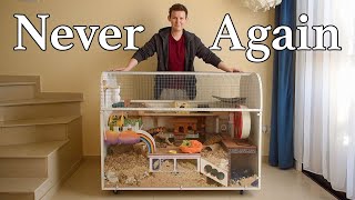 Emptying amp Moving My Huge Hamster Cage [upl. by Dur181]