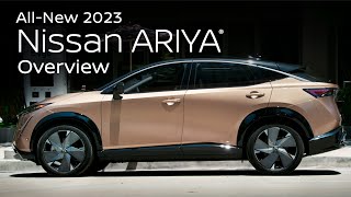 2023 Nissan ARIYA Electric SUV Overview [upl. by Gretchen]