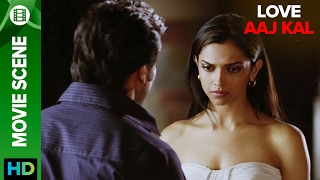 Deepika wants to stay away from Saif  Love Aaj Kal  Movie Scene [upl. by Ferde]