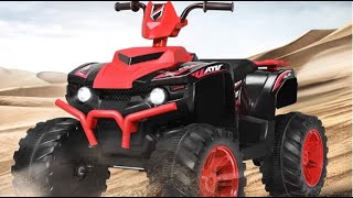 Costzon Ride on ATV 12V Battery Powered Electric Vehicle Review really cool ride for my son [upl. by Pincas]