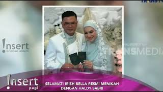 IRISH BELLA MENIKAH LAGI  INI DIA PROFIL HALDY SABRI SANG SUAMI  INSERT HARI INI TRANS TV [upl. by Stephine]