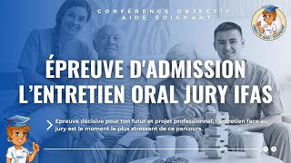 Entretien Oral face au Jury Concours AideSoignant 33 Série Réussir le concours IFAS [upl. by Hcaz]