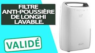 Avis Déshumidificateur De Longhi Filtre antipoussière lavable [upl. by Queen]