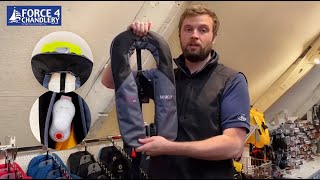 Features and review of the Seago Seaguard 165N lifejacket with auto harness amp sprayhood [upl. by Tia]