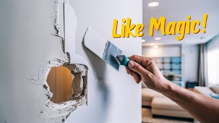 How to Patch a Hole in Drywall Really Fast [upl. by Turley]