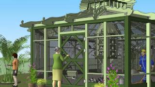 A100  Aviary Plans Construction  Aviary Design  How To Build A Aviary [upl. by Evslin]