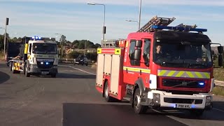 Bolton North Beavertail  Polaris And Pump Responding  Greater Manchester Fire And Rescue Service [upl. by Jaella]