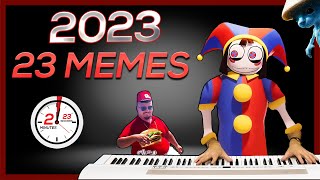 2023 in 23 MEMES in 223 [upl. by Alfi]