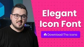 The Elegant Icon Font  Free Download [upl. by Rugen]