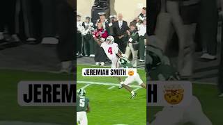 Jeremiah Smith unbelievable onehanded snag for a TD 🔥 [upl. by Pentha]