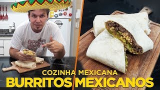 Burritos de Carne  Cozinha Mexicana  OCSQN 141 [upl. by Auqenat57]