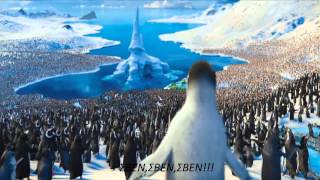 Happy Feet 2 The Mighty Sven in Greek and with Greek subtitles HD [upl. by Fanechka]