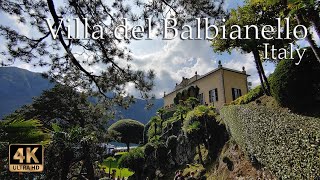 Villa del Balbianello Lake Como  Italy Walking Tour [upl. by Alford]