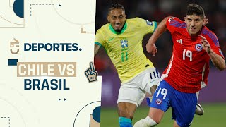 CHILE 1  2 BRASIL🏆 Clasificatorias Mundial 2026 ⚽️ GOLES Y RESUMEN [upl. by Annor951]