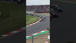 British supersport championship final race 2024 brands hatch bsb brandshatch [upl. by Rinum]