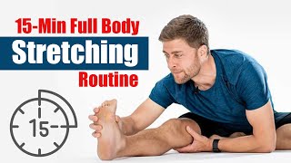 15Min FullBody Stretching Routine [upl. by Alamat]