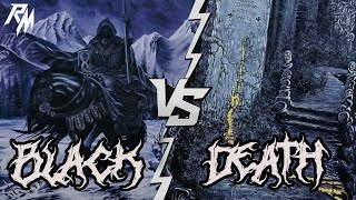 BLACK METAL and DEATH METAL Genre differences [upl. by Hutson]