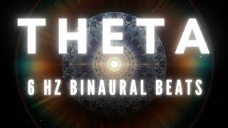 Theta Waves Binaural Beat  100 Pure Theta Frequency [upl. by Lesoj692]