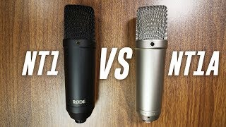 Rode NT1 vs Rode NT1a Comparison Versus Series [upl. by Ellevehc323]