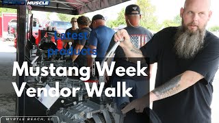 Take a Walk Down Vendor Row at Mustang Week 2024 [upl. by Orna651]