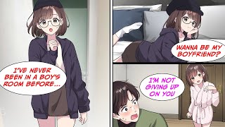 Manga Dub I unknowingly let a super star into my room and she keeps trying to be my girlfriend [upl. by Onaicul]