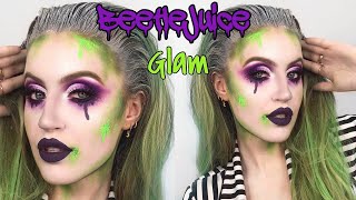 GLAM BEETLEJUICE TUTORIAL [upl. by Otreblon]