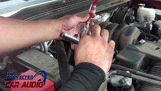 How to install amplifier chevy suburban 2015 and up [upl. by Nomaid]