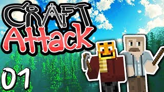 Wir sind DABEI ✪ Minecraft CRAFT ATTACK 01 [upl. by Cirenoj434]