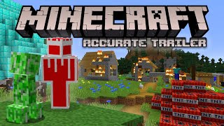 Minecraft Trailer but Its a Little More Accurate [upl. by Anrahc]