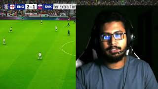 England vs Slovakia  UEFA Euro Cup 2024  eFootball Pes 21 Gameplay PLSL 132 [upl. by Sikras]