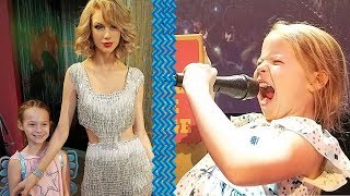 We Saw TAYLOR SWIFT wax figure [upl. by Sitof]