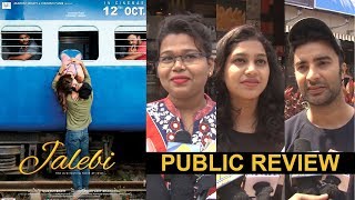 Jalebi Movie Public Review  Rhea Chakraborty  Varun Mitra  Digangna Suryavanshi [upl. by Ennairoc12]