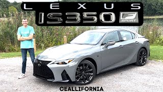 2024 Lexus IS 350 F Sport  This OldSchool V6 Is SO MUCH FUN  Walkaround Review amp POV Test Drive [upl. by Ahtreb]