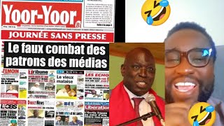 Avocat Sonko  Journée Sans Presse  Cheikh mbacké Abdou Bara dolly humilié 😂 Rée ba Tass😂 [upl. by Phillipp898]