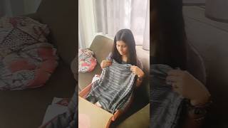 Beautiful saree from koskii Koskii saree Unboxing shortvideounboxingviralvideoKoskiiYoutube [upl. by Gardal]