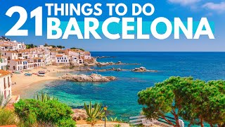 Best Things To Do in Barcelona Spain 2024 4K [upl. by Mauceri]