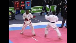 3rd karate commonwealth champs 2005 08 12 14 mat1 male kumite 06 [upl. by Weil]