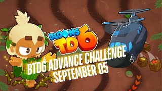 Bloons TD 6 Advanced Challenge  Dord  September 5 2024 [upl. by Ennaitak]