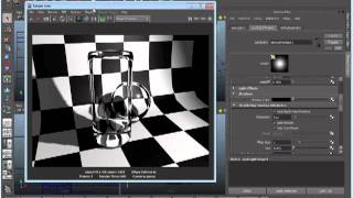 Maya 2012 Tutorial  Ray Trace Shadows and Pitting [upl. by Milty626]