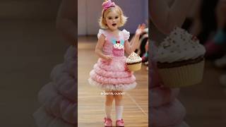 Baby catwalk in pink dress catwalk babyfashion babygirl [upl. by Bernhard]