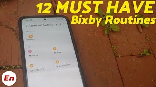 12 MUST HAVE Bixby Routines for AUTOMATION on Samsung Galaxy S23 S23 Ultra S23 Plus amp S23 [upl. by Alihs]