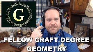 Fellow Craft Degree  Geometry [upl. by Layol566]