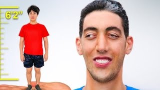 World tallest man meet to world smallest person [upl. by Nileek926]